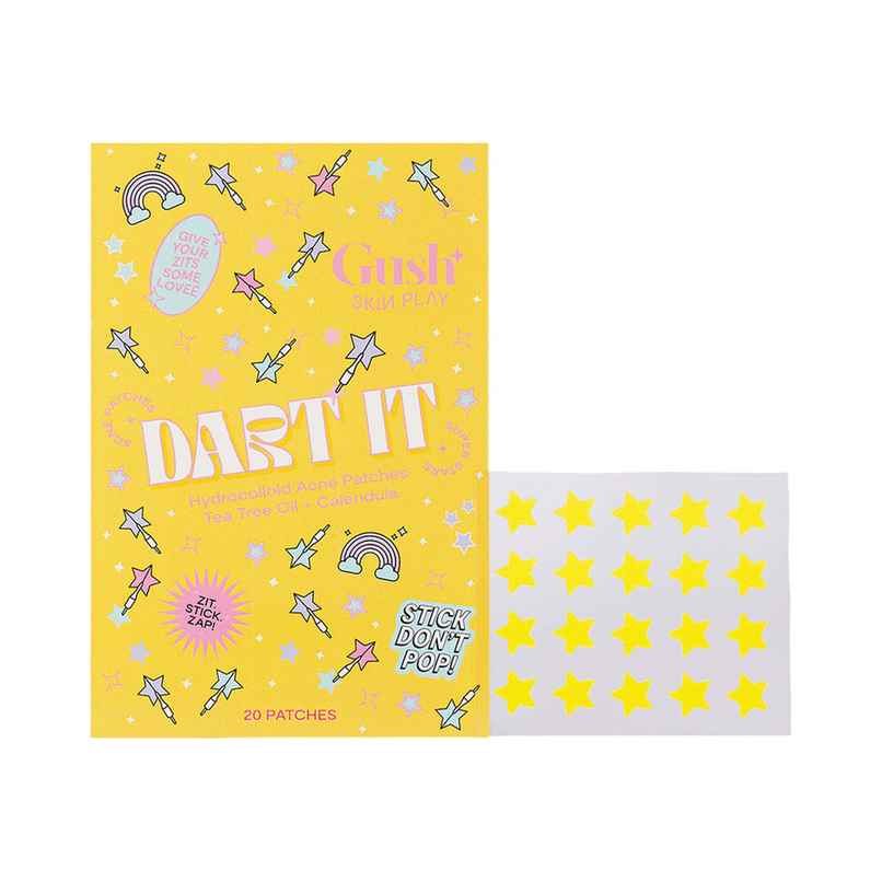 Gush Beauty Dart It Hydrocolloid Pimple Patches For Healing Acne Zits And Blemishes - Super Star
