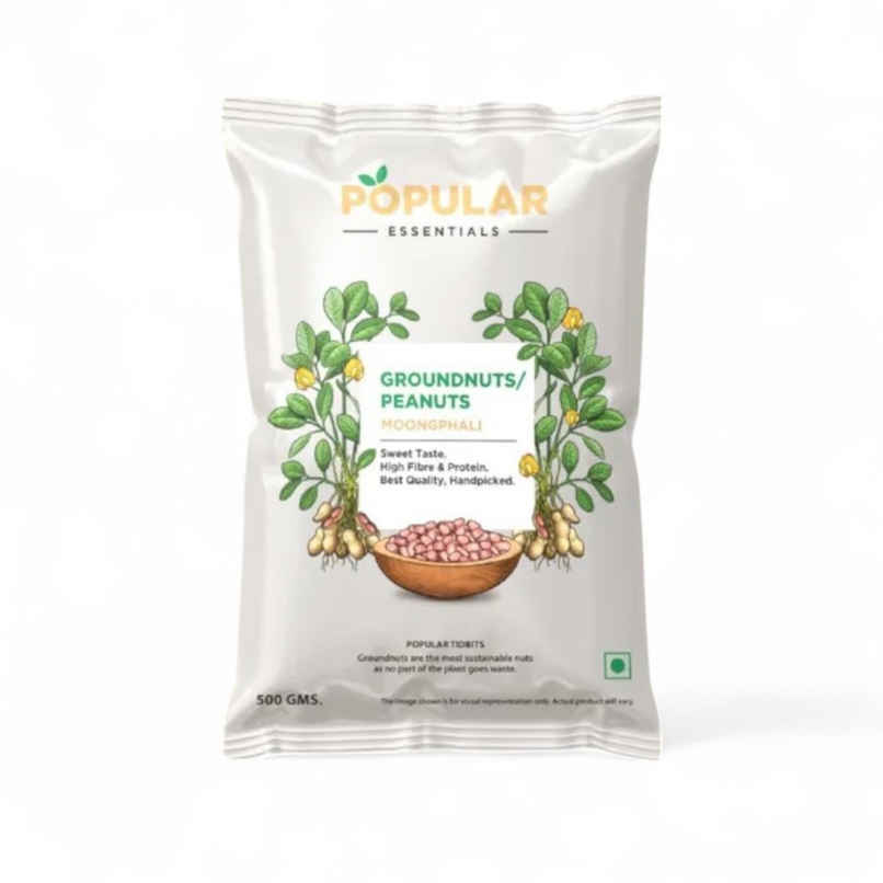 Popular Essentials Premium Raw Ground Nut