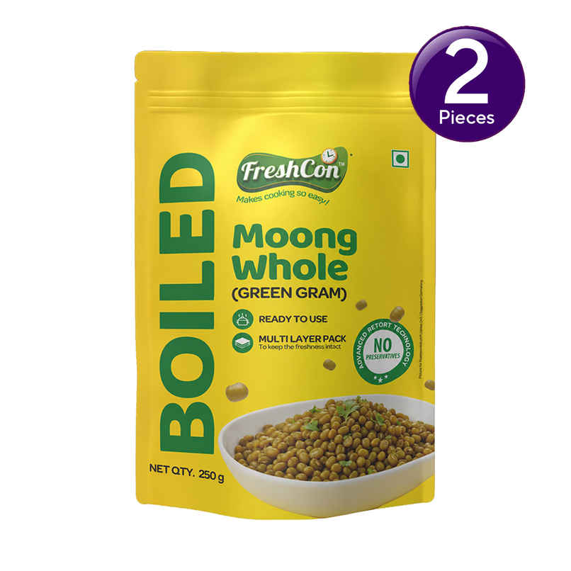 Freshcon Cooked Moong | Green Gram Combo