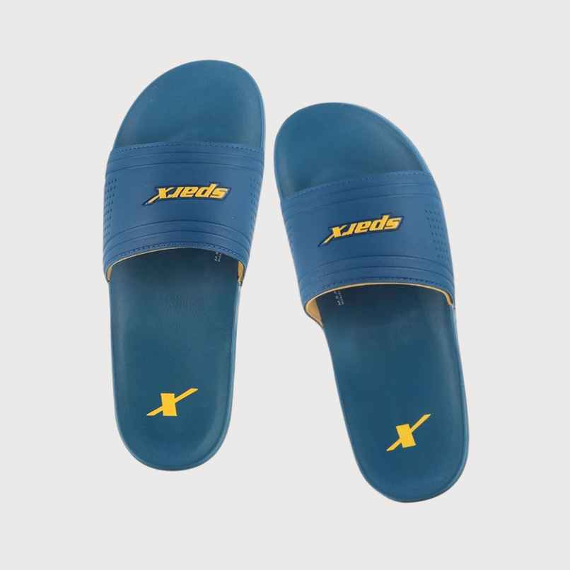 Sparx Slides Sfg-144 Blue For Men Size-8 Sparx Slides Sfg-144 Blue For Men Size-8