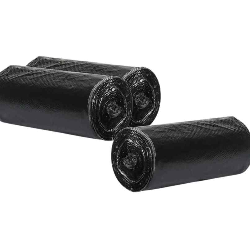 Perpetual Garbage Bags, 60 Pcs, Medium Size (Black-19 x 21 Inch) - (30 Pcs x Pack of 2 Rolls) Perpetual Garbage Bags, 60 Pcs, Medium Size (Black-19 x 21 Inch) - (30 Pcs x Pack of 2 Rolls)