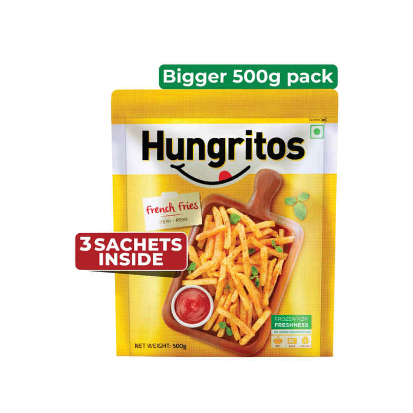 Hungritos French Fries Peri Peri | Crispy & Spicy