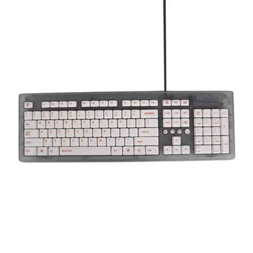 Arctic Fox Crystal Wired Keyboard (Grey)