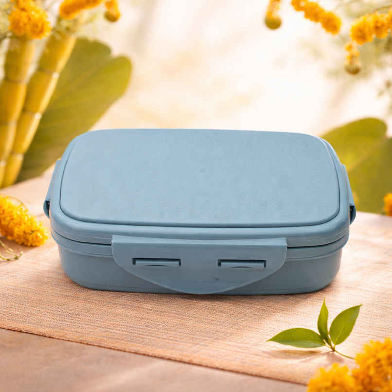 Jaypee Wavesteel Jr. Stainless Steel Insulated Lunch Box For School Kids ,Peacock Plum , 535 ml