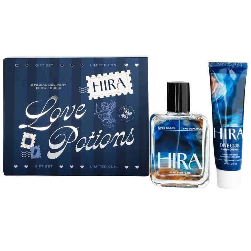 HIRA Men's Perfume & Hand Cream Gift Box | Dive Club Love Potions Edition | Gift for Him HIRA Men's Perfume & Hand Cream Gift Box | Dive Club Love Potions Edition | Gift for Him