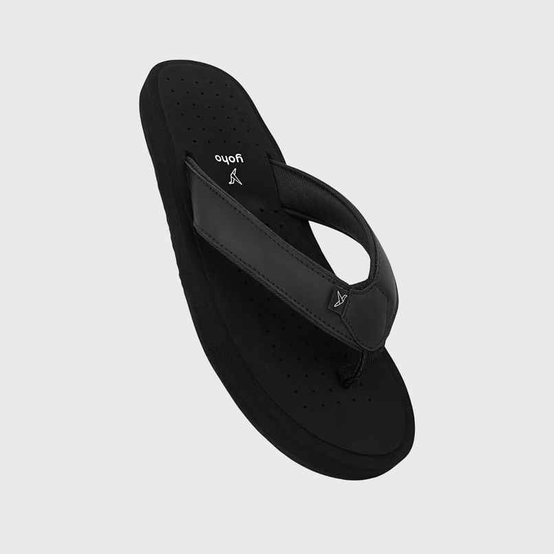 Yoho Men Slippers ArchFlex | Classic Black | UK8 Yoho Men Slippers ArchFlex | Classic Black | UK8