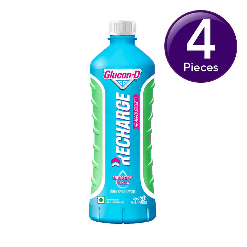 Glucon-D Recharge Instant Energy  Drink | Green Apple Combo