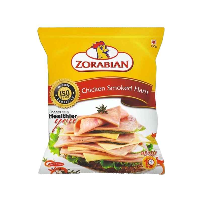 Zorabian Chicken Smoked Ham | High Protein | No Trans Fat | No MSG | Fresh Chicken Zorabian Chicken Smoked Ham | High Protein | No Trans Fat | No MSG | Fresh Chicken