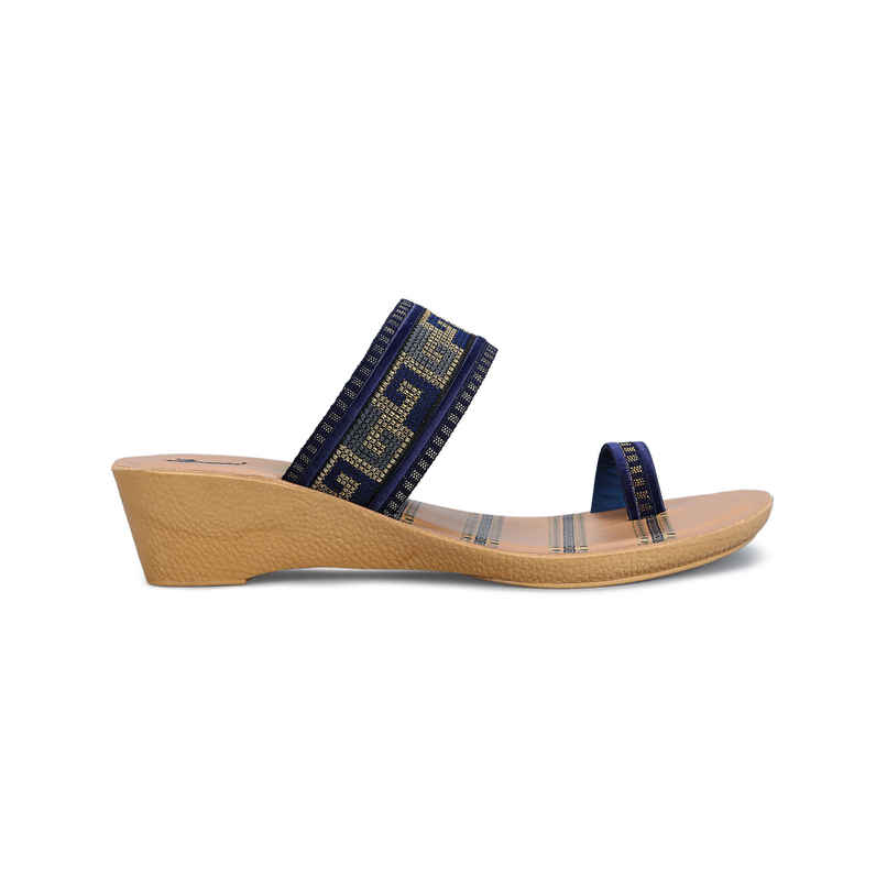 Paragon Women's Blue Pu Sandals PUK7027L UK 8