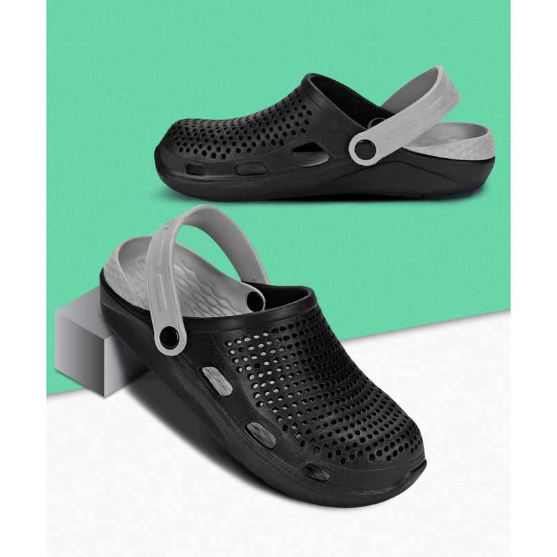 Paragon Men's Black Eva Clogs EVK10916G UK 6