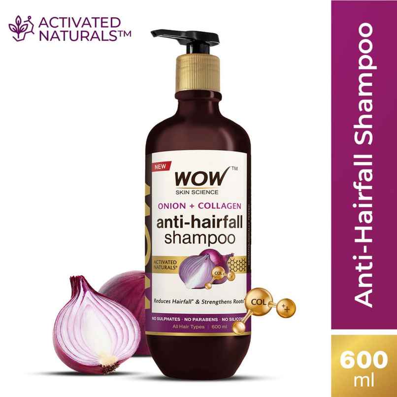 Wow Skin Science Red Onion Black Seed Oil Shampoo