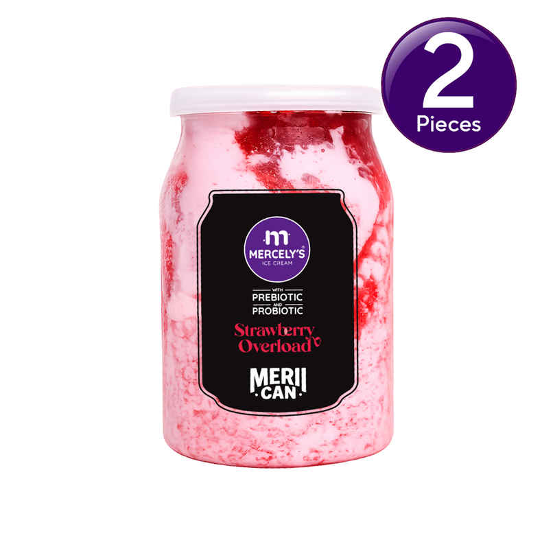 Mercely's Merii Can Strawberry Overload Ice Cream Sundae Combo Mercely's Merii Can Strawberry Overload Ice Cream Sundae Combo