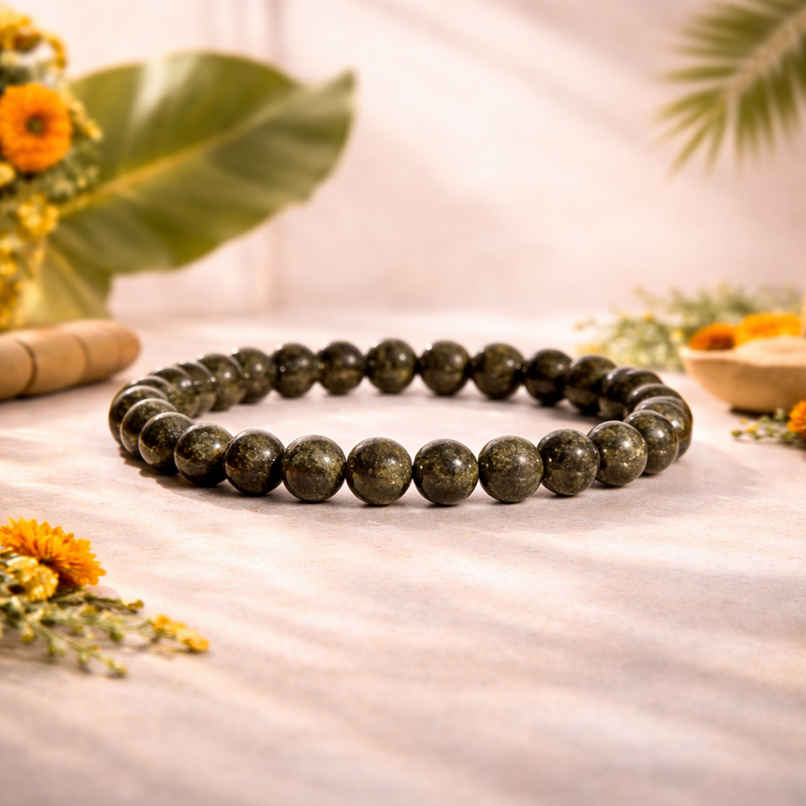 Astrotalk Raw Pyrite Bracelet