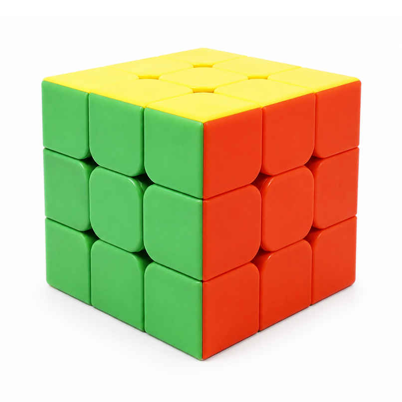 Toyshine High Stability Stickerless - 3X3X3 Speed Cube, Multi Color, Kids and Professionals Toyshine High Stability Stickerless - 3X3X3 Speed Cube, Multi Color, Kids and Professionals