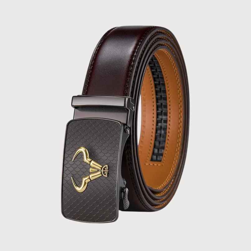 Zoro United Men's Vegan Leather Belt | Brown - One Size
