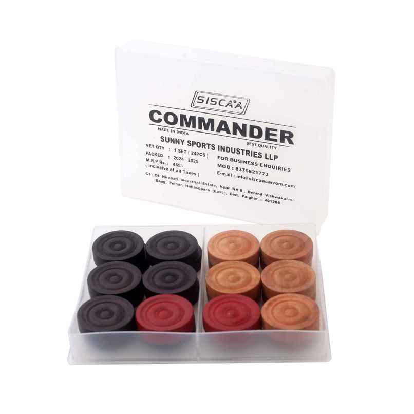 Sisca Carrom Coin Commander