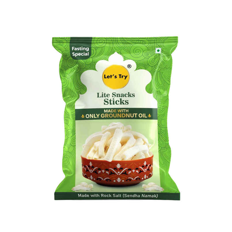 Let's try Lite Snacks Sticks | Vrat | Fasting Special