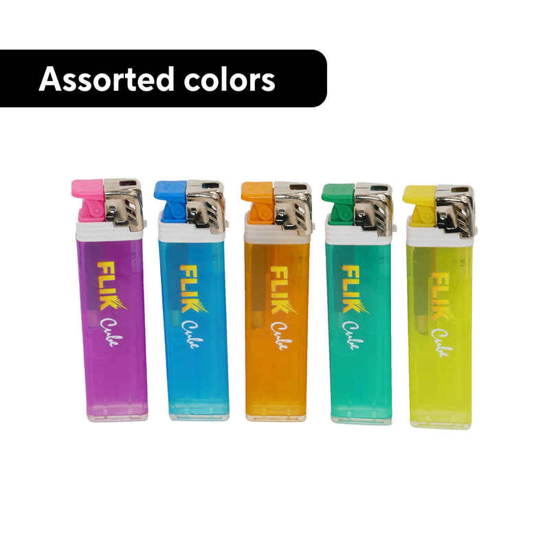 FLIK Fluorescent Cube Lighter | Assorted