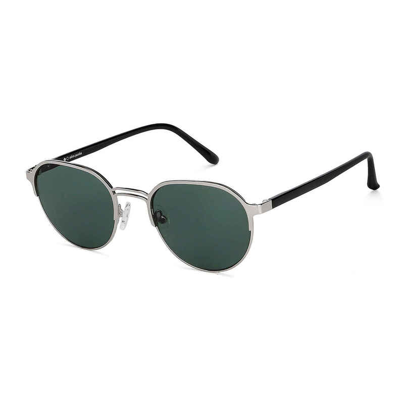 John Jacobs By Lenskart | Premium Polarized Sunglasses | Unisex | Round | Medium-133mm | Green John Jacobs By Lenskart | Premium Polarized Sunglasses | Unisex | Round | Medium-133mm | Green