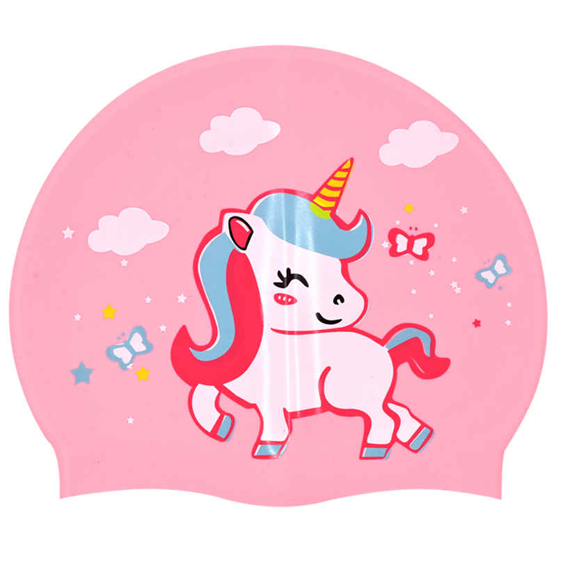 Slovic Kids Silicone Swimming Cap | Leak-Proof, Secure Fit & Durable