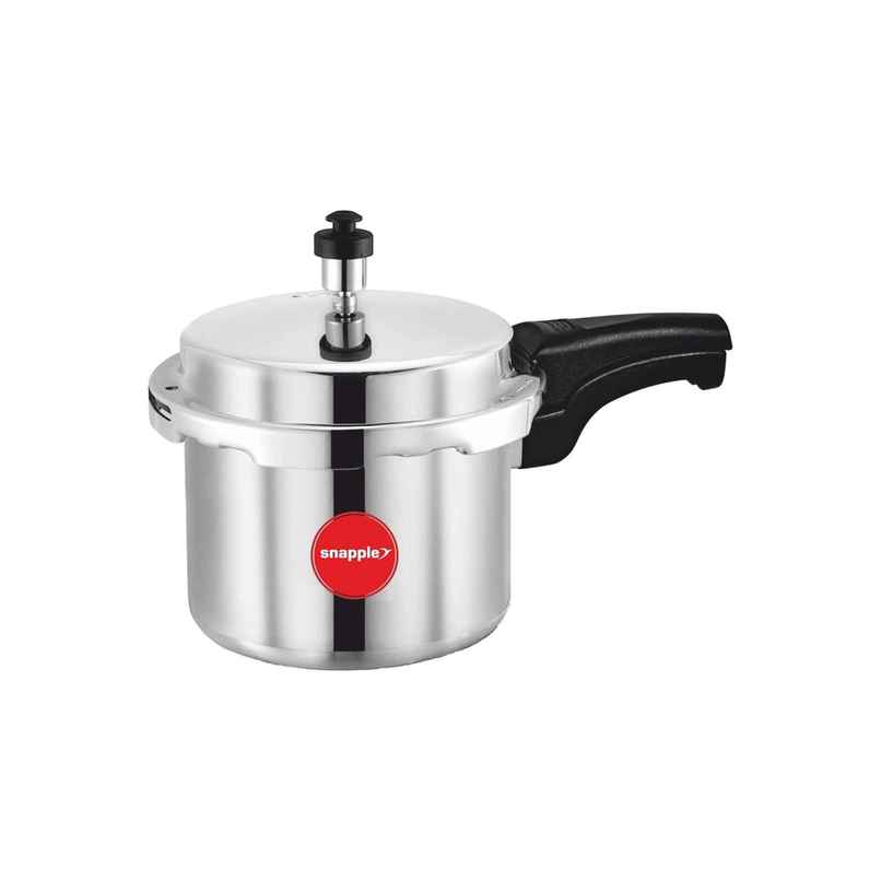 Snapple 3 L Aluminium Pressure Cooker | Non- Induction Base Snapple 3 L Aluminium Pressure Cooker | Non- Induction Base