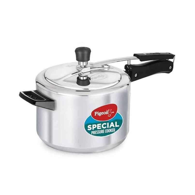 Pigeon 5L Aluminium Induction Base Inner Lid Pressure Cooker Pigeon 5L Aluminium Induction Base Inner Lid Pressure Cooker