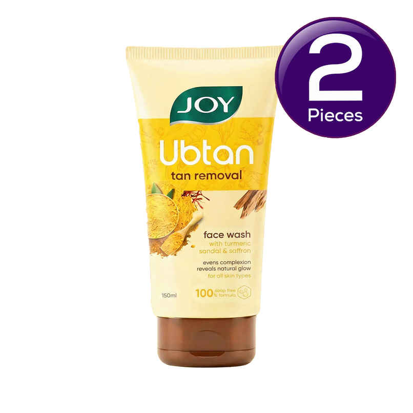 Joy Ubtan Tan Removal Face Wash Combo Joy Ubtan Tan Removal Face Wash Combo
