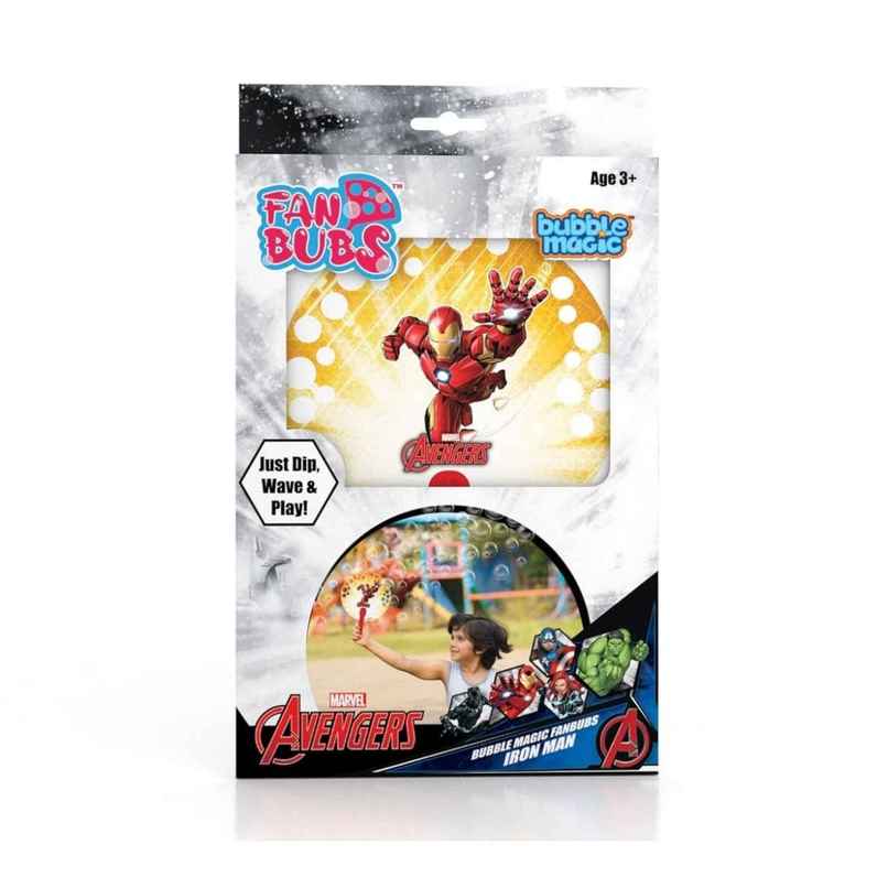 Bubble Magic FanBubs Iron Man - Bubble Maker Toy (Ages 3+) Bubble Magic FanBubs Iron Man - Bubble Maker Toy (Ages 3+)