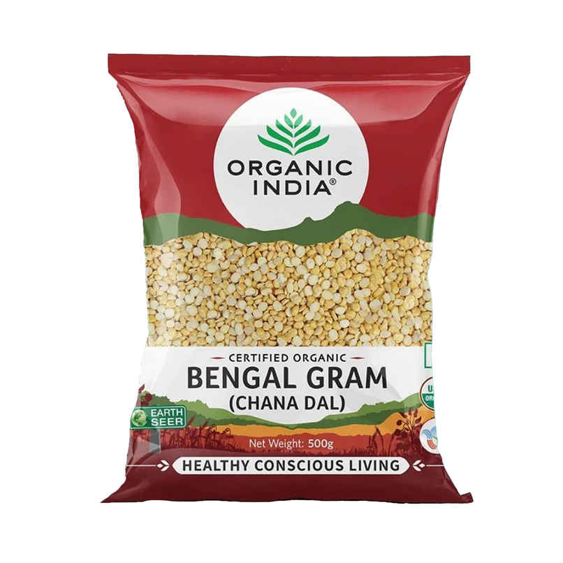 A TATA Product - Organic India Bengal Gram | Chana Dal | Rich in Protein and Fiber
