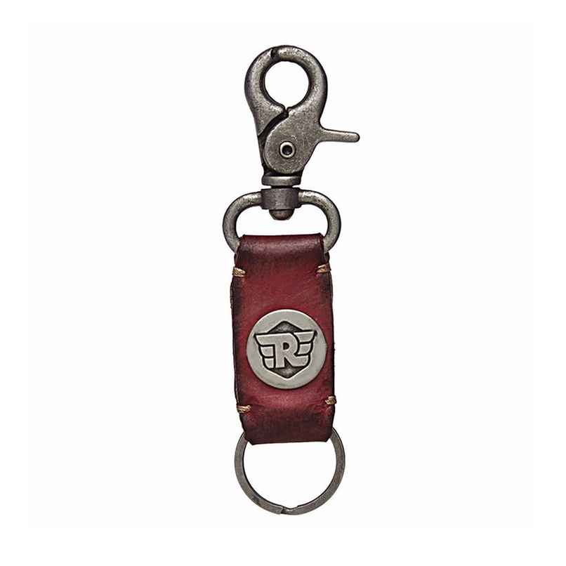 Royal Enfield Leather Key Chain | Red Royal Enfield Leather Key Chain | Red