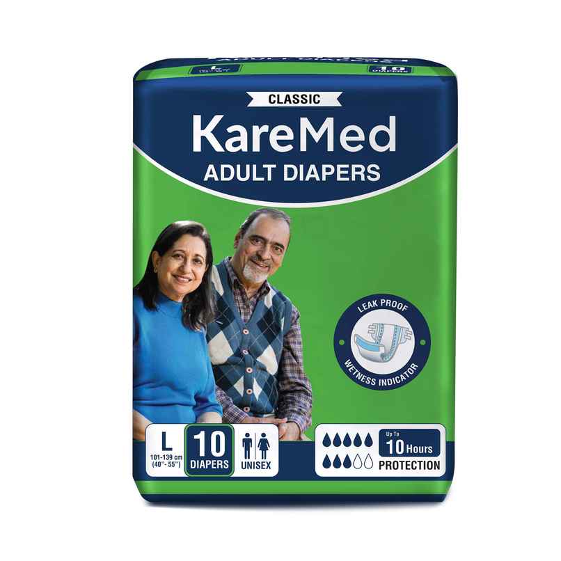 Kare In Adult Diapers Classic - L10 X 12 Kare In Adult Diapers Classic - L10 X 12