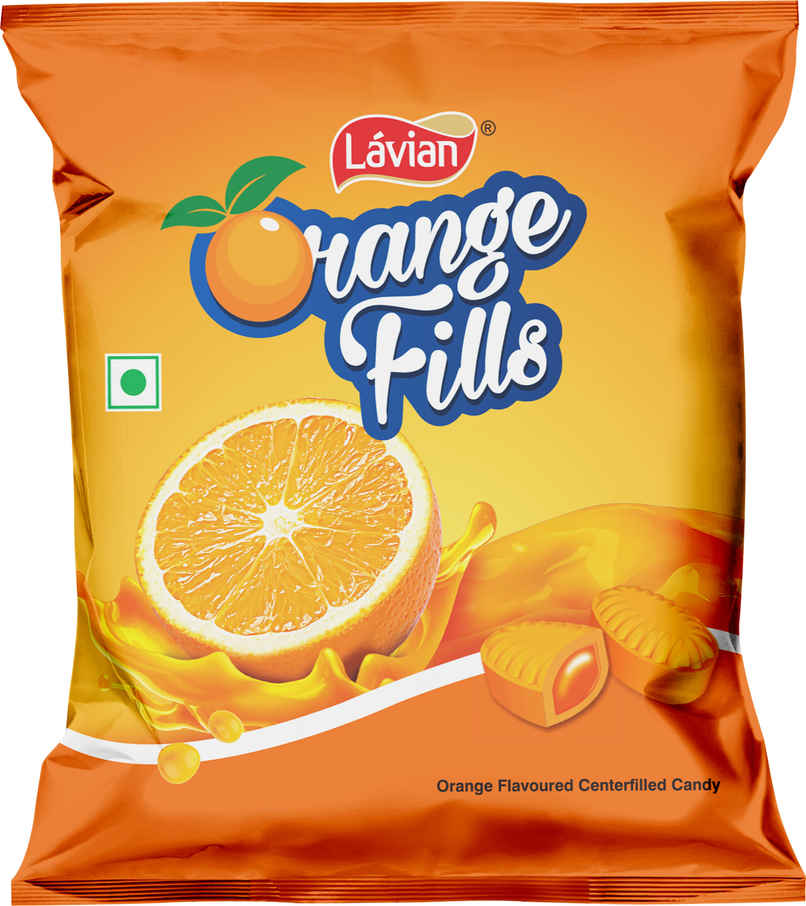 Lavian Center filled Candy Orange