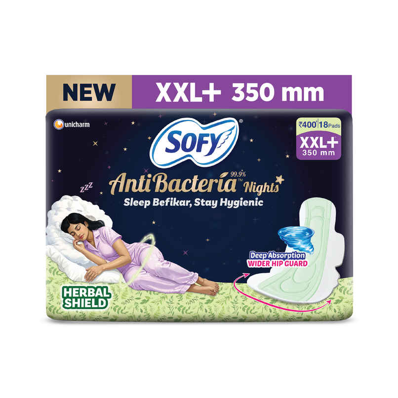 Sofy Women Anti Bacteria Sanitary Pads 2XL+