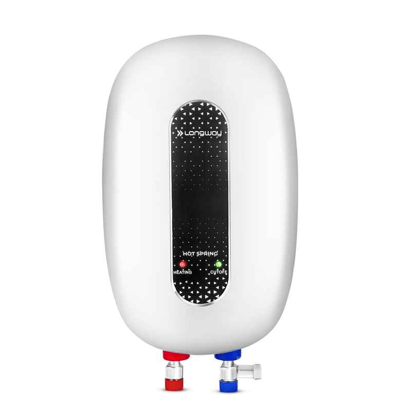 Longway Hotspring Automatic Instant Water Heater with Multiple Safety & ABS Body | 3 Ltr | White Longway Hotspring Automatic Instant Water Heater with Multiple Safety & ABS Body | 3 Ltr | White