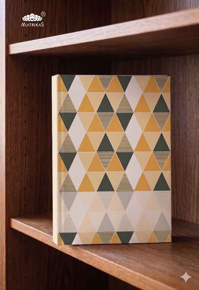 Matrikas Panache 3 Subject Notebook | Ruled|Hardbound | B5 Size | 240 Pages