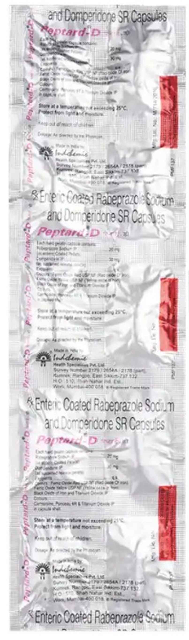 Peptard D Capsule SR Peptard D Capsule SR