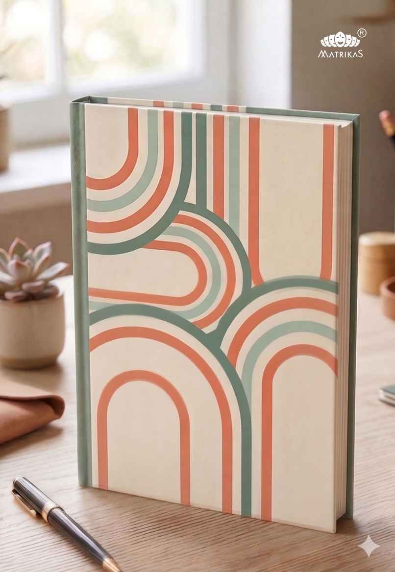 Matrikas Panache 3 Subject Notebook| Ruled|Hardbound | B5 Size | 240 Pages