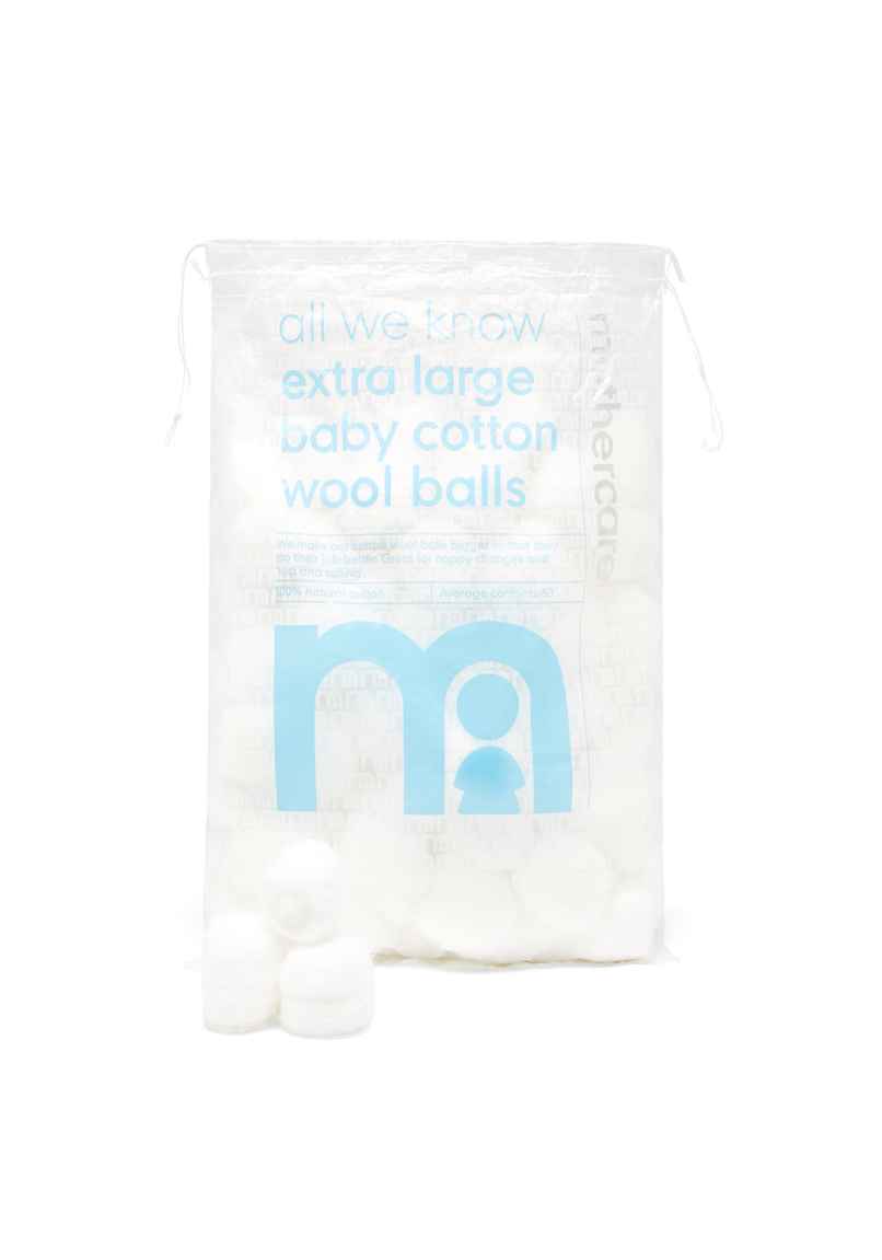 Mothercare All We Know Cotton Wool Balls White Mothercare All We Know Cotton Wool Balls White
