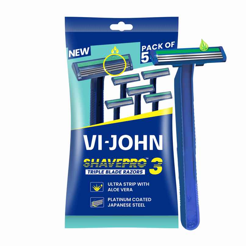 VI JOHN Shave Pro Three Blade Disposable Razor VI JOHN Shave Pro Three Blade Disposable Razor