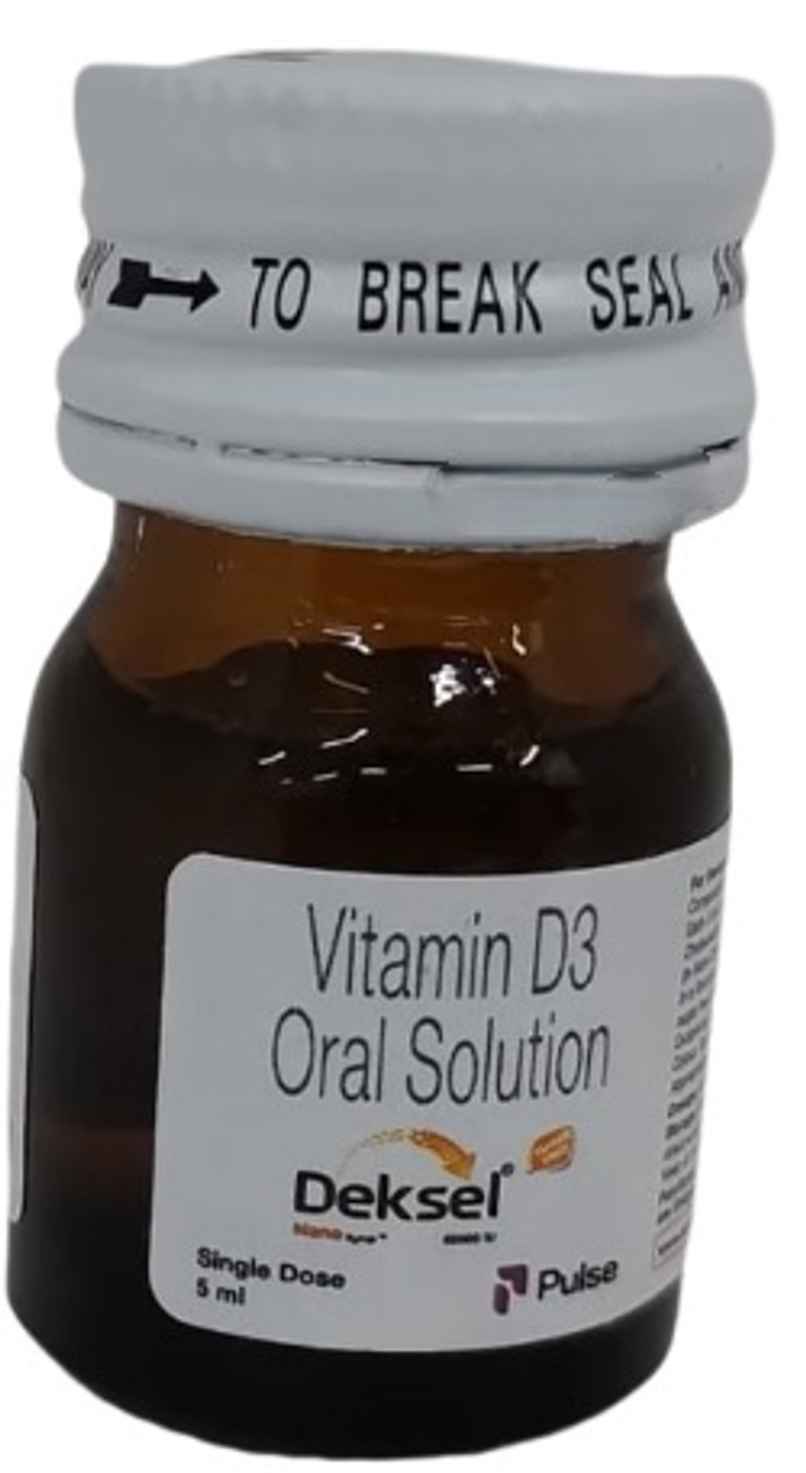 Deksel Nano 60000 IU Vitamin D3 Sugar Free Syrup