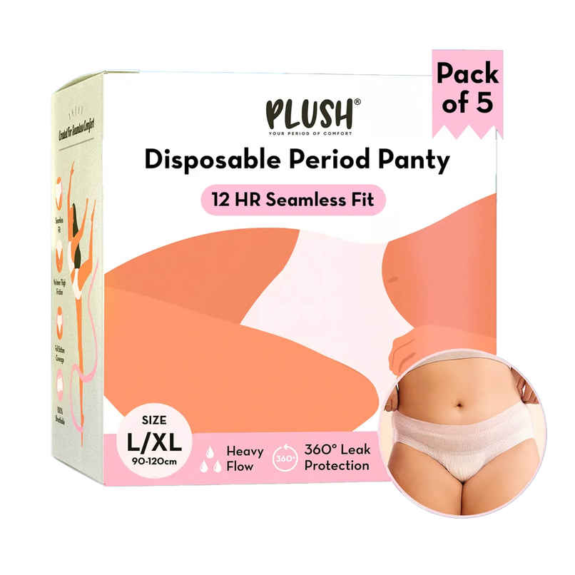 Plush Disposable Period Panty | L-XL