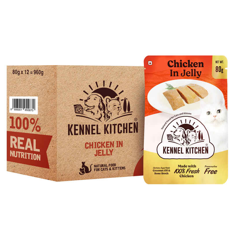 Kennel Kitchen Chicken In Jelly | Wet Cat Food