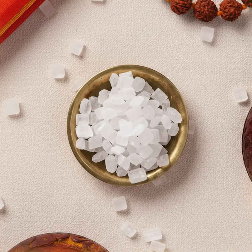 Pure Mishri Rock Sugar Crystals | Puja Religious Offering | Oye Happy
