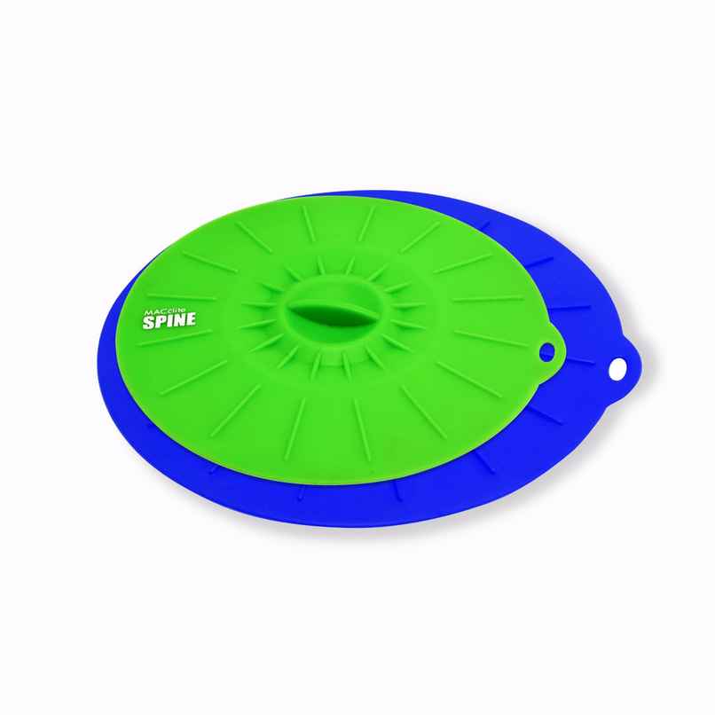 Silicone Vaccum Cookware Lid 2pc | Small 15 cm & Large 25 cm set Microwave-freezer-dishwasher Safe