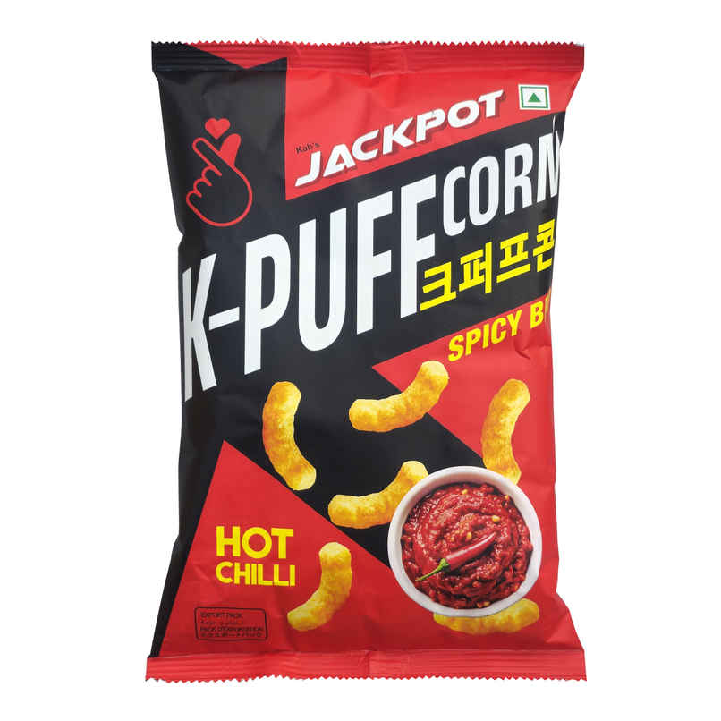 Kab's Jackpot K-Puff Corn Hot Chilli Kab's Jackpot K-Puff Corn Hot Chilli