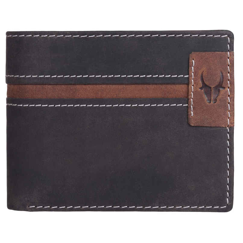 Wildhorn Men's Genuine Leather Bi-fold Wallet | Brown
