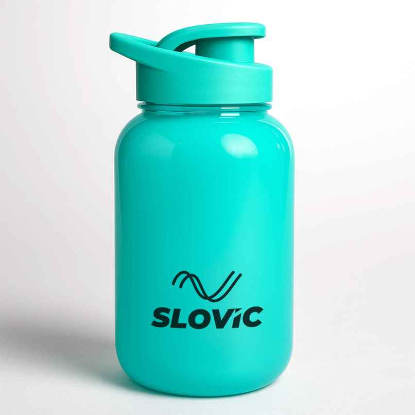 Slovic 600ml Water Bottle with Sipper Cap for Gym, Travel, Sports & Hydration-100% BPA Free Slovic 600ml Water Bottle with Sipper Cap for Gym, Travel, Sports & Hydration-100% BPA Free