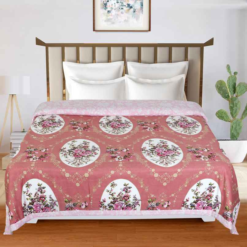 Dream Living Light Weight Multi Purpose Dohar |Blush Pink| For Every Season 210 x 220 cm