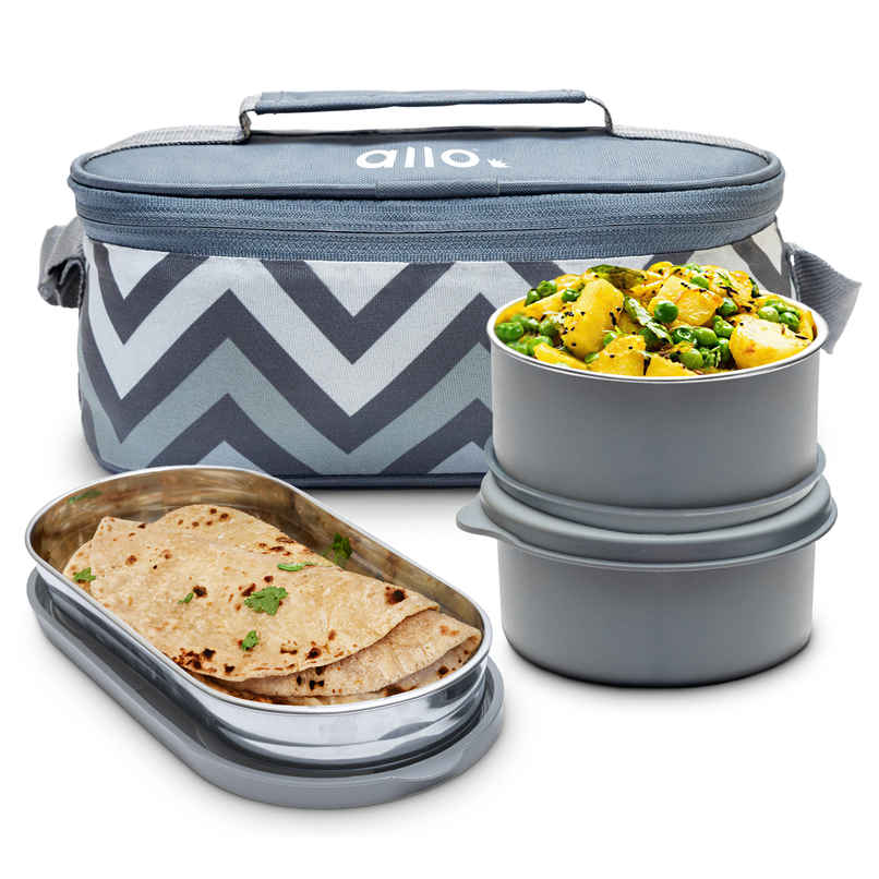 Allo SS Lunch Box Set with Bag