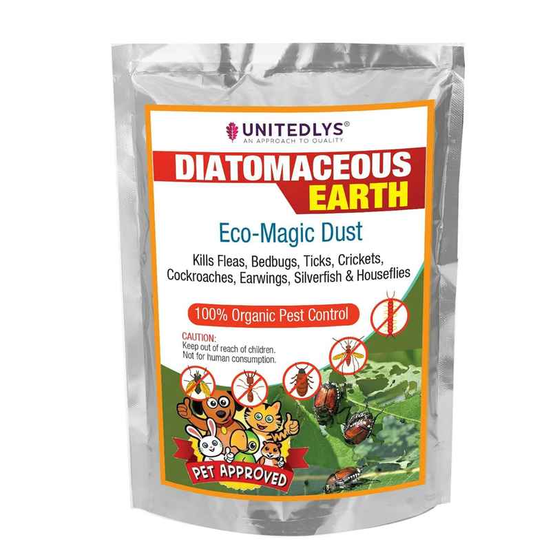Unitedlys Diatomaceous Earth Powder 800G With Measuring Spoon Unitedlys Diatomaceous Earth Powder 800G With Measuring Spoon